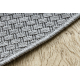 Sisal tapijt TIMO 6272 cirkel buitenshuis grijskleuring