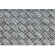 Fonott TIMO 6272 kör sizal szőnyeg szabadtéri világos szürke