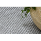Sisal tapijt TIMO 5979 buitenshuis kader grijskleuring