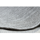 Sisal tapijt TIMO 5979 buitenshuis kader grijskleuring