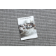 Fonott TIMO 5979 sizal szőnyeg szabadtéri keret világos szürke