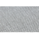 Fortovet SISAL TIMO design 6272 lyse grå GLAT