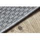 Sizala paklāji TIMO dizains 6272 spilgti pelēks gluda