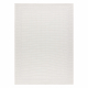 Alfombra MIMO 5979 sisal exterior marco color blanco