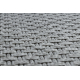 Fonott TIMO 6272 sizal szőnyeg szabadtéri világos szürke