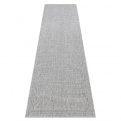 Tapis, tapis de couloir TIMO 5979 SIZAL extérieur cadre gris clair