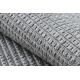 Sisal tapijt, loper TIMO 5979 buitenshuis kader grijskleuring
