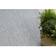 Sisal tapijt, loper TIMO 6272 buitenshuis grijskleuring