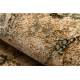 Vilnas paklājs OMEGA Grenada Rāmis, rombi austrumniecisks - konjaks