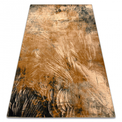 Wool carpet OMEGA Abu Abstraction camel