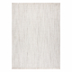 Tappeto NANO EO78C Melange, loop, tessuto piatto grigio / bianco 