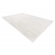 Tappeto NANO EO78C Melange, loop, tessuto piatto grigio / bianco 