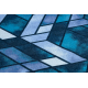 Läufer Antirutsch ROMBY Diamanten Marineblau 100cm