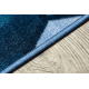 Läufer Antirutsch ROMBY Diamanten Marineblau 100cm