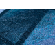 Läufer Antirutsch ROMBY Diamanten Marineblau 100cm