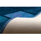 Läufer Antirutsch ROMBY Diamanten Marineblau 100cm