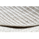 Teppich NANO FH72A Melange, Schlinge, flach gewebt grau