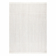 Dywan NANO EM52A Romby, pętelkowy, płasko tkany biały
