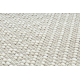 Килим NANO EM52A диаманти, примка, плоска тъкан бяло
