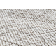 Teppich NANO FH93A Melange, Schlinge, flach gewebt grau