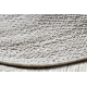 Carpet NANO FH93A Melange, loop, flat woven grey