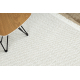Carpet NANO FH93A Plain, loop, flat woven white