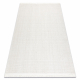 Carpet NANO FH92A Plain, loop, flat woven white