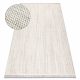 Carpet NANO EO78A Melange, loop, flat woven white / beige
