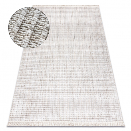 Carpet NANO FH72A Melange, loop, flat woven grey