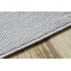 Carpet YOYO GD50 grey / white - Teddy bear for children, structural, sensory Fringes