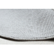 Tapis YOYO GD50 gris/blanc - Ours en peluche pour enfants, structurelles et sensorielles Franges