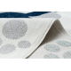 Tappeto YOYO GD59 bianco / grigio - Gattino per bambini, strutturali, sensoriali Frange 