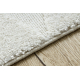 Tappeto YOYO GD80 bianco / grigio - Tigre per bambini, strutturali, sensoriali Frange 