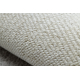 Tappeto YOYO GD80 bianco / grigio - Tigre per bambini, strutturali, sensoriali Frange 