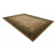 Vlněný koberec SUPERIOR Grenada vzor rámu, diamanty oriental - koňak