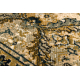 Vilnonis kilimas SUPERIOR Grenada Rėmelis, rombai, rytietiškas - konjakas