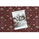 Runner anti-slip BIDJAR maroon 67cm