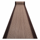CHODNIK PODGUMOWANY CARNABY brąz 67cm