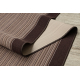 CHODNIK PODGUMOWANY CARNABY brąz 67cm