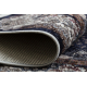 Carpet SAMPLE Gold Koseli Ornament frame - navy blue / beige