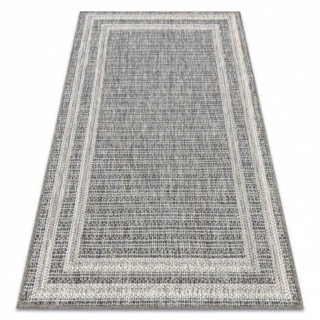 Teppich SAMPLE Sisal SEVILLA 5649Z Rahmen, grau