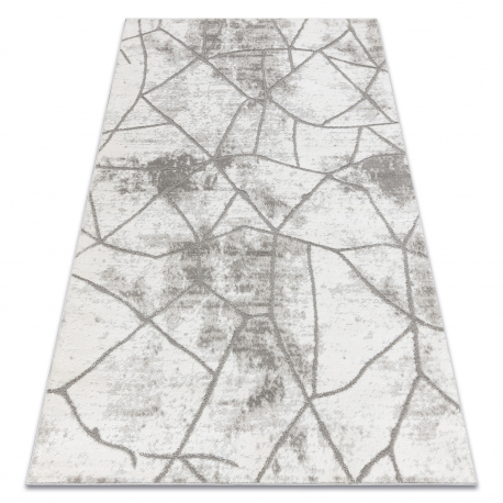 Сучасний килим SAMPLE Lancet 11087A, Mosaic - структурний, білий