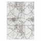 Moderan tepih SAMPLE Lancet 11087A, Mosaic - strukturalni, bijela