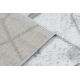 Сучасний килим SAMPLE Lancet 11087A, Mosaic - структурний, білий
