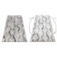 Modern tapijt SAMPLE Lancet 11085A, Ornament - structureel, lichtgrijs 