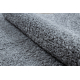 Teppe BERBER firkantet 9000 grå Frynser Berber marokkansk shaggy