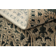 Wollteppich SUPERIOR Perona Frame, Ornament, orientalisch – iron, grün