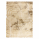 Modern matta SAMPLE Naxos A0115, Geometrisk - strukturell, beige / guld