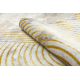 Moderne tæppe PRØVE Naxos A0115, Geometrisk - strukturelt, beige / guld