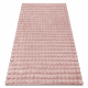 Μοκέτα BUBBLE ροζ σε σκόνη 45 IMITATION OF RABBIT FUR 3D structural